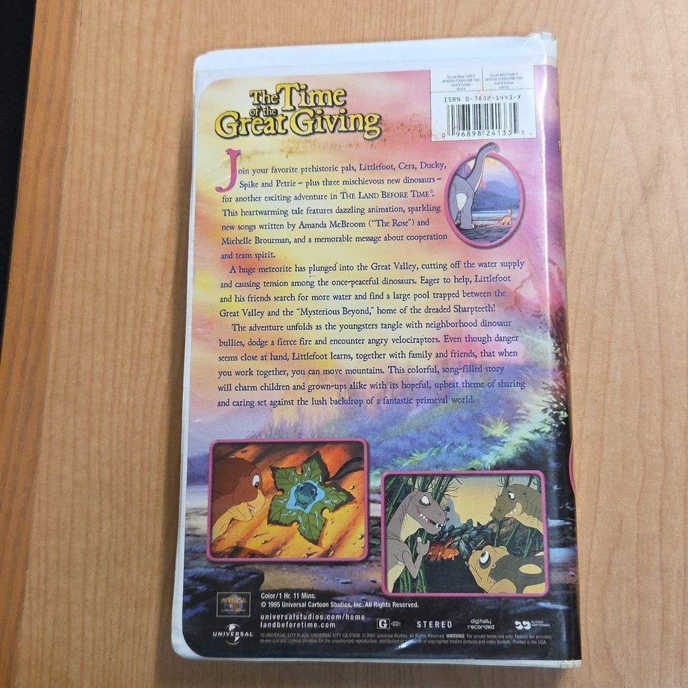 The Land Before Time VHS and DVD Collection - Picture 8 of 12